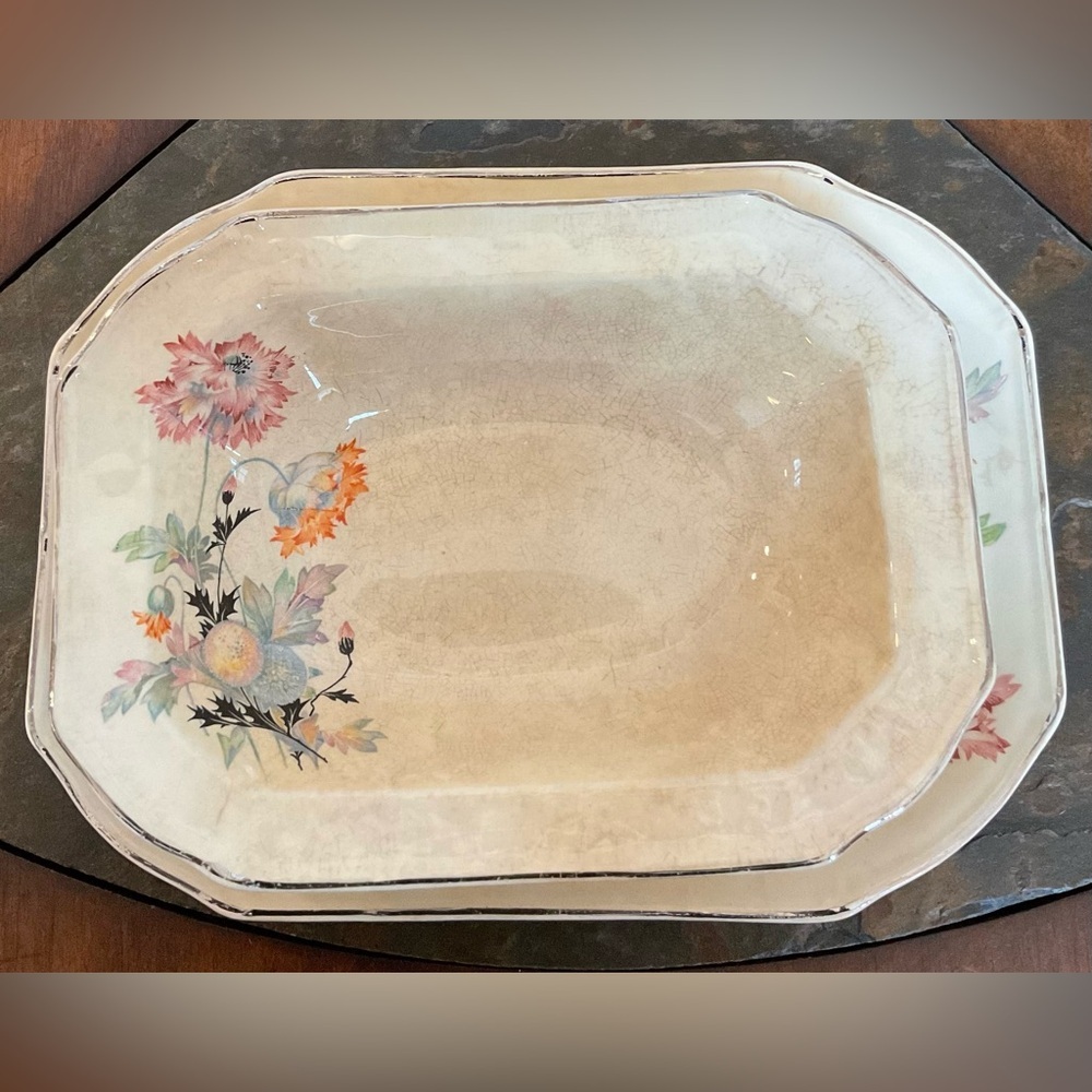 TST Heathertone 2 PC. Serving Plate & Vegetable Bowl